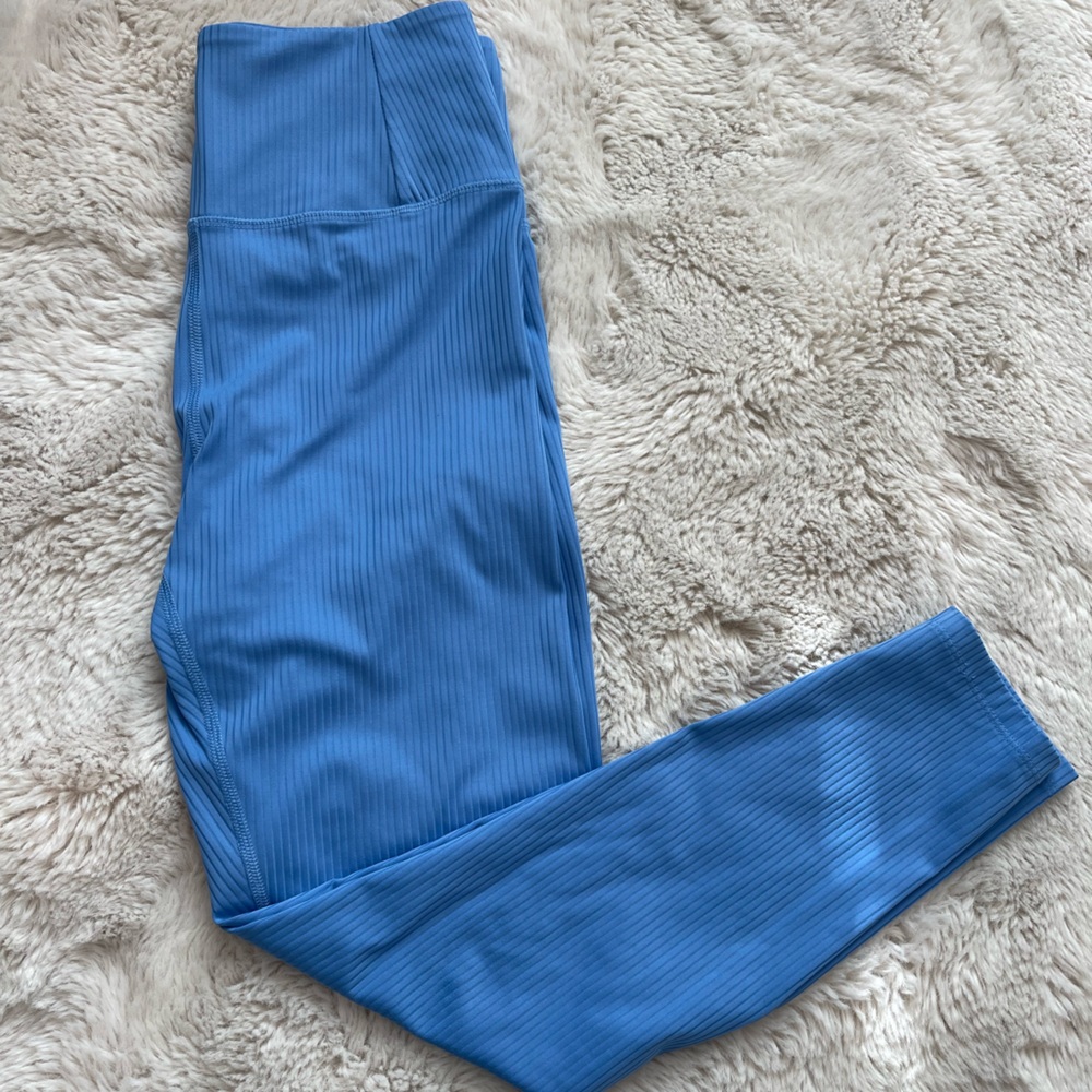 Girlfriend Collective ribbed 23” high rise leggings size S